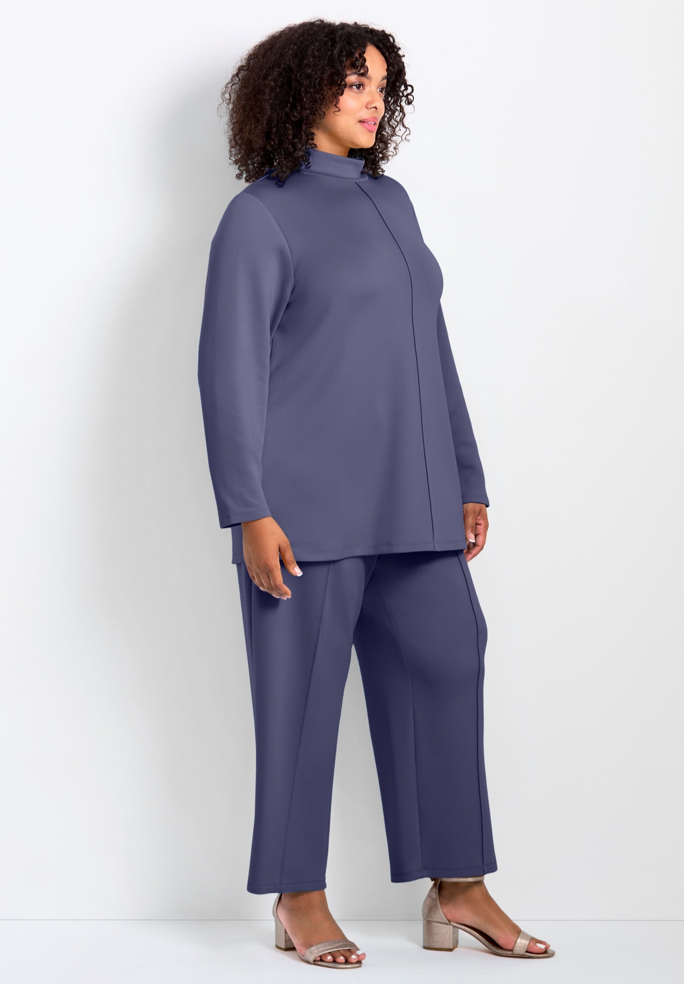 Seamed Wide Leg Pant image number 2