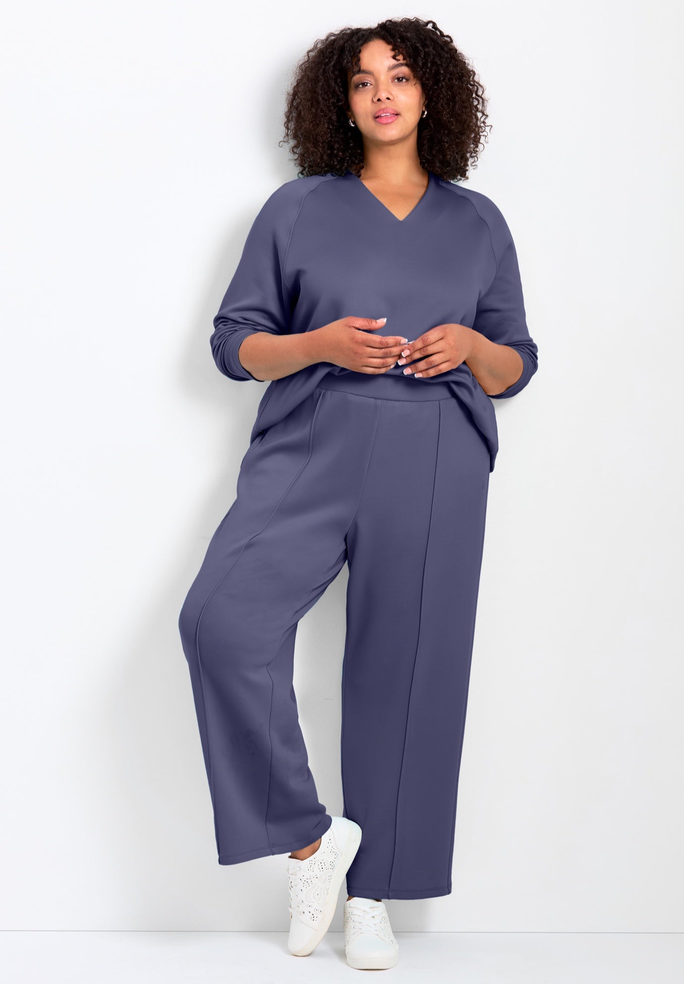 Seamed Wide Leg Pant image number 0