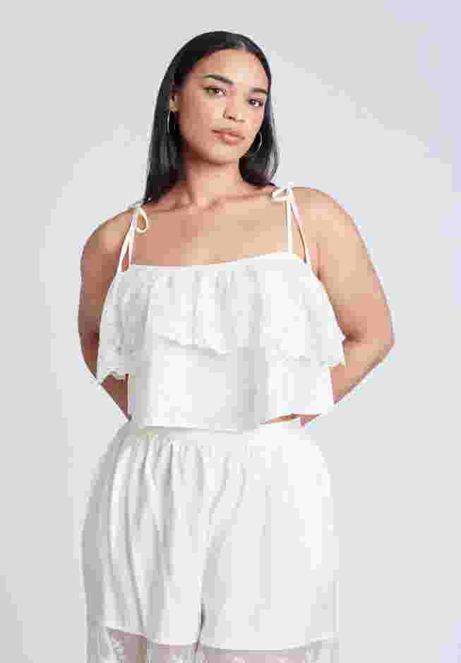Camisole Lace Crop Top image number 0