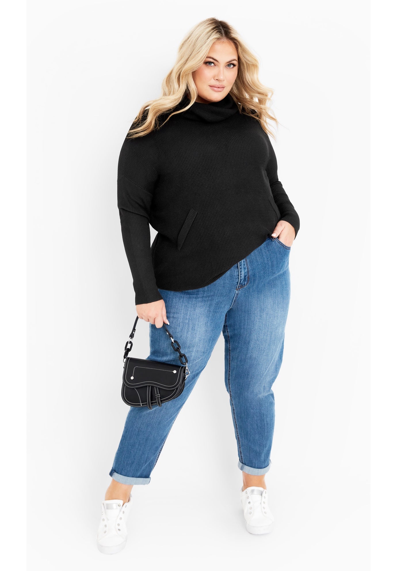 Ash Turtleneck Close Fit Sweater image number 1