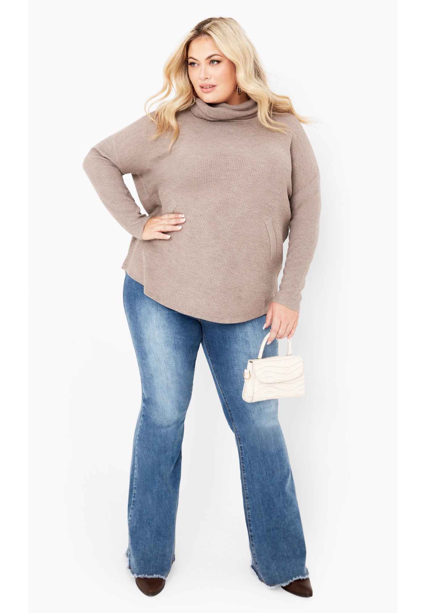 Ash Turtleneck Close Fit Sweater image number 1