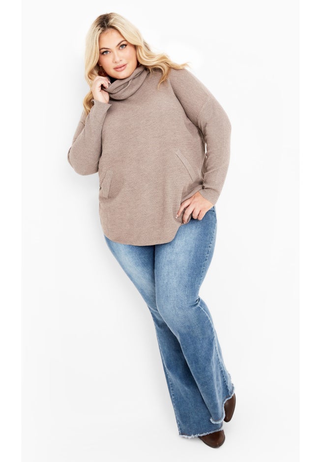 Ash Turtleneck Close Fit Sweater image number 2