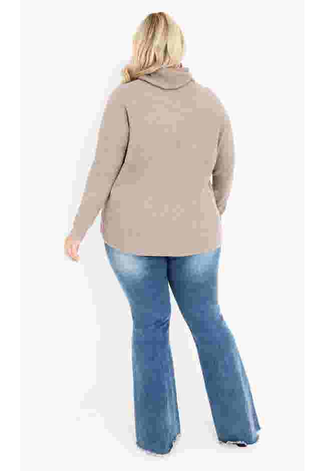 Ash Turtleneck Close Fit Sweater image number 3