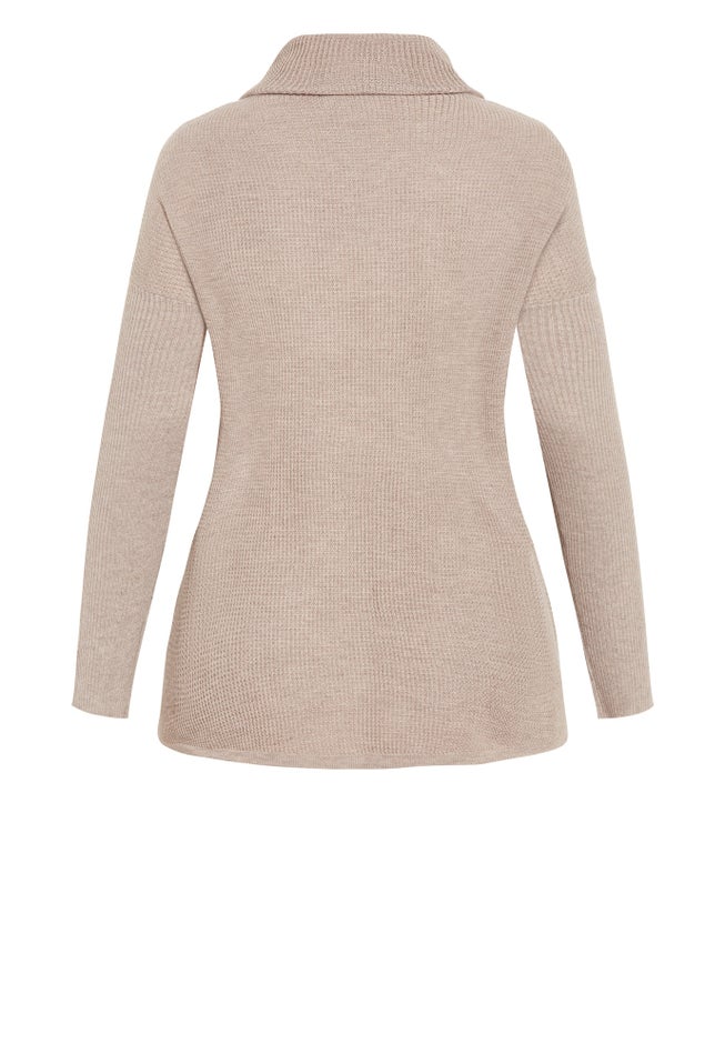 Ash Turtleneck Close Fit Sweater image number 5