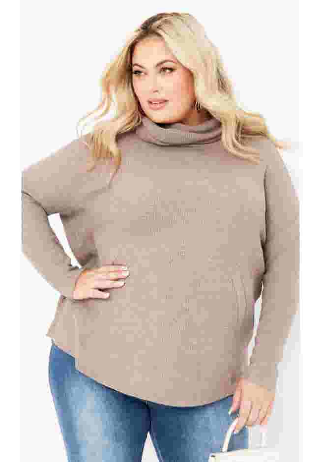 Ash Turtleneck Close Fit Sweater image number 0