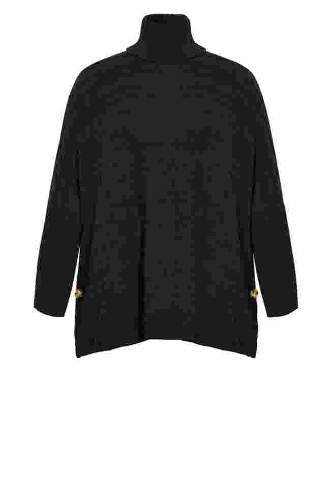 Bella Poncho Sweater image number 4
