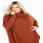 Bella Poncho Sweater image number null