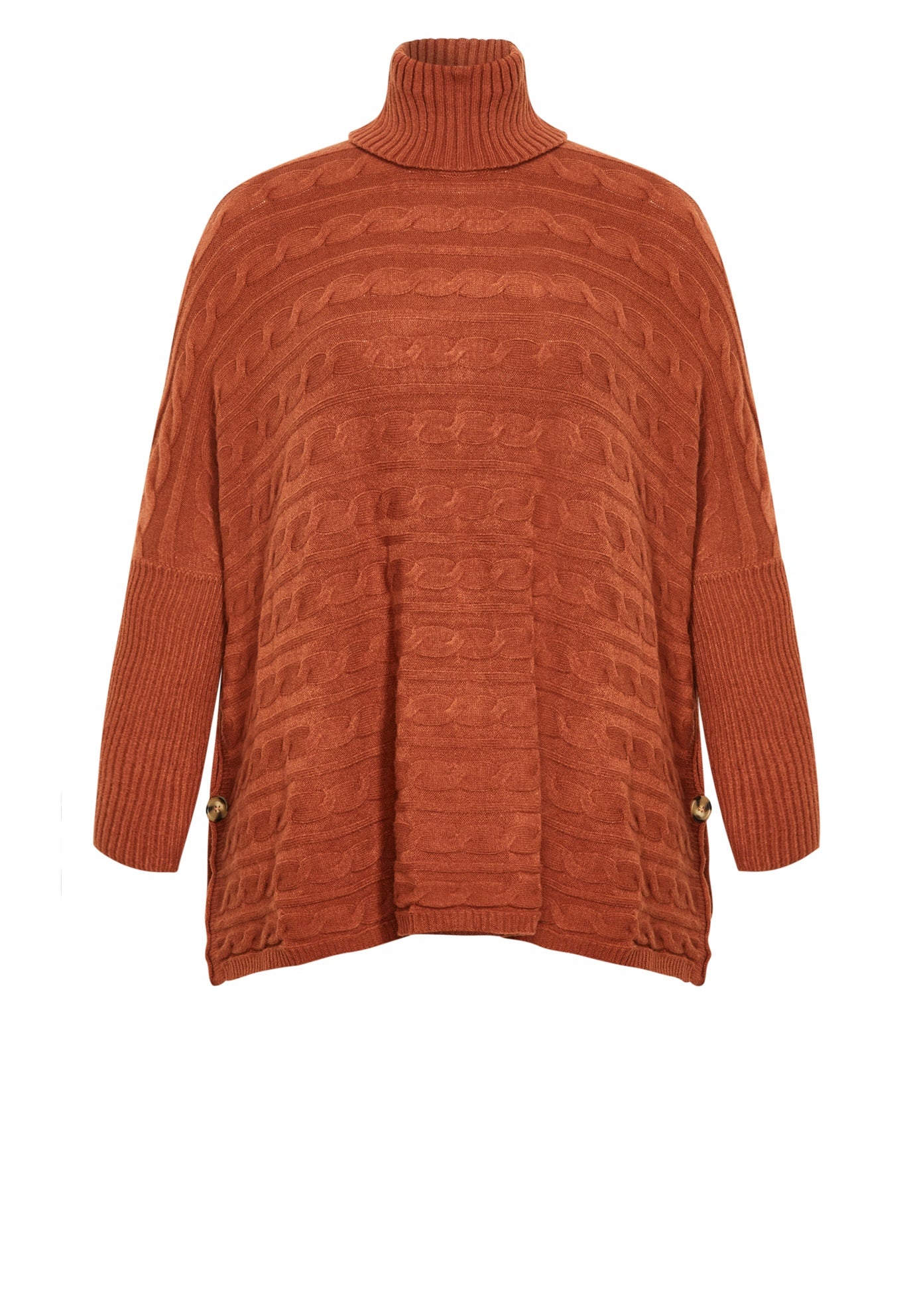 Bella Poncho Sweater image number 5