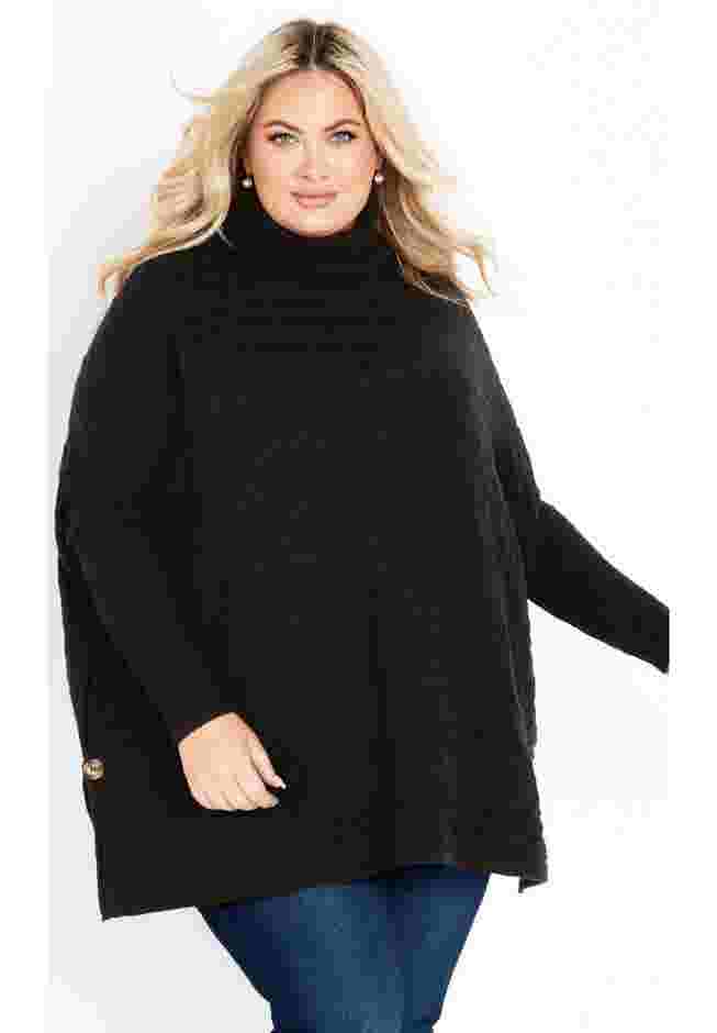 Bella Poncho Sweater image number 0