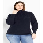 Elsa Pom Pom Sweater image number null