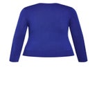 Lara Button Sweater image number null