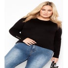 Lara Button Sweater image number null