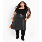 May Contrast Floral Sleeve Sweater image number null