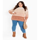 Reese Ribbed Knit Sweater image number null