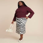 Cuffed Turtleneck Sweater image number null