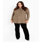 Tia Curved Hem Tunic Sweater image number null