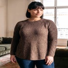 Tia Curved Hem Tunic Sweater image number 0