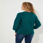 Cozy V-Neck Pullover Sweater image number null