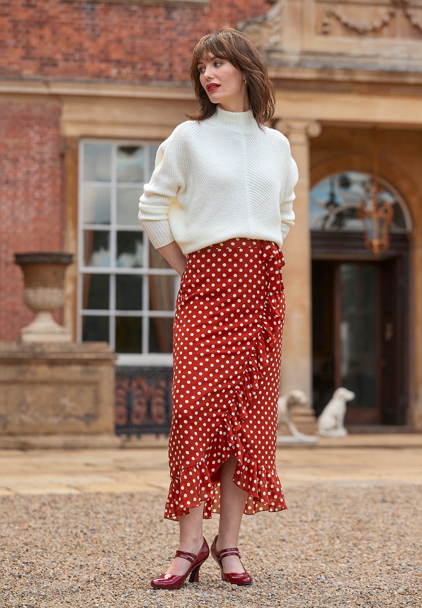 Mockneck Rib Sweater image number 5