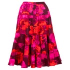Tiered Midi Skirt image number null