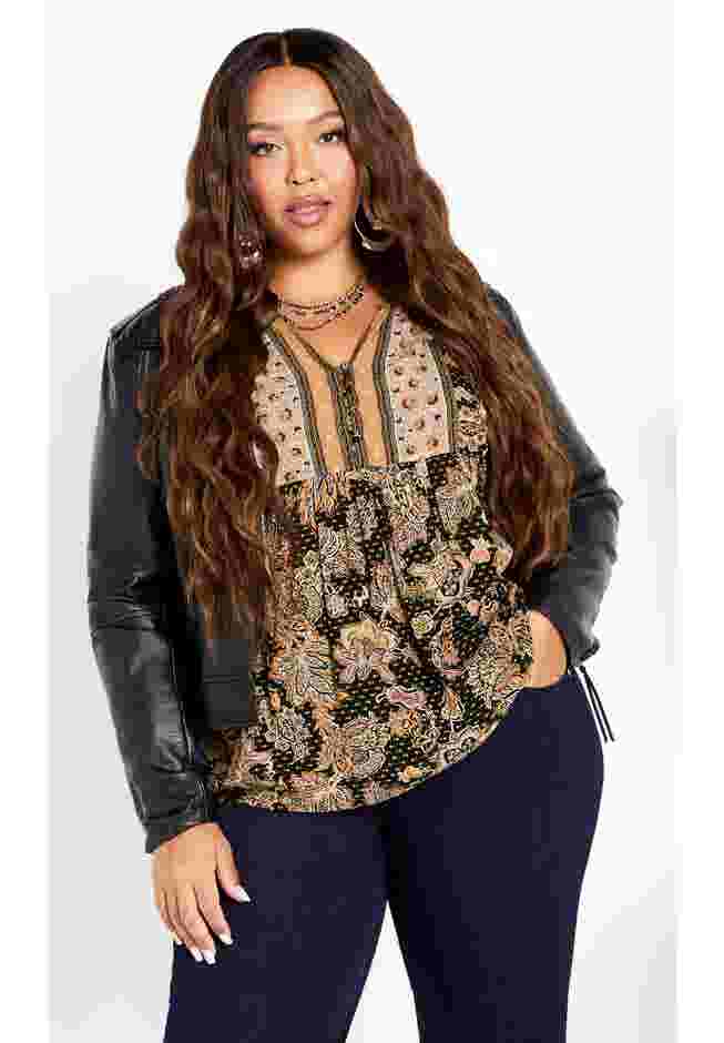 Amahle Button Down Blouse image number 3