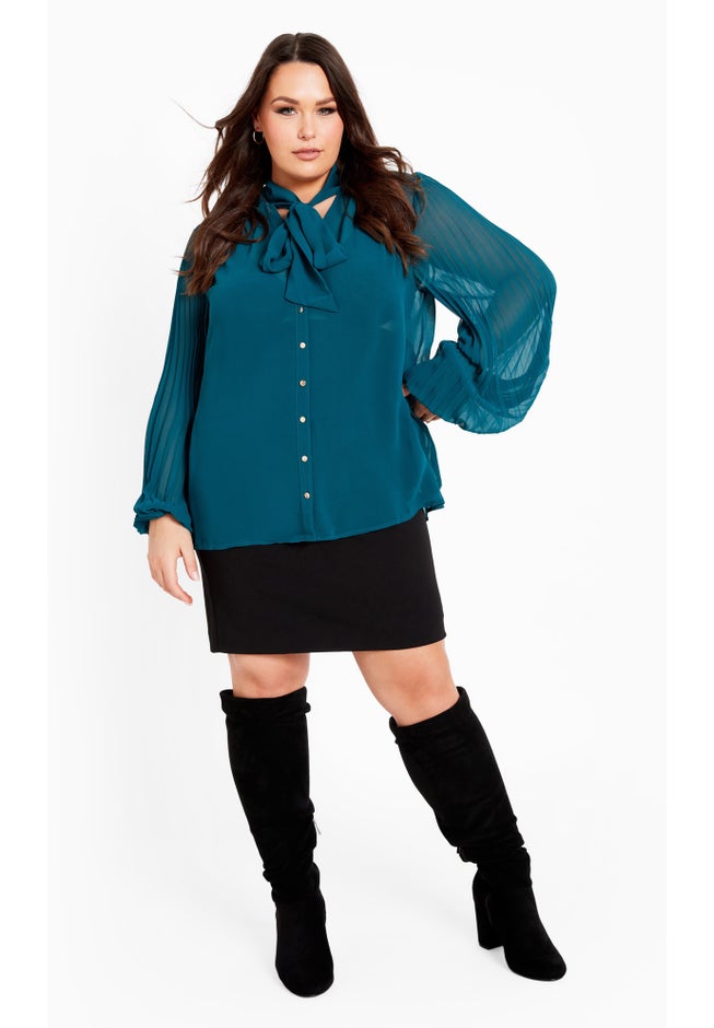 Ivy Pleat Blouse image number 2