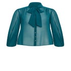 Ivy Pleat Blouse image number null