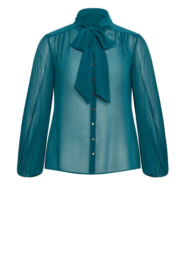 Ivy Pleat Blouse image number 4