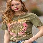 Stretch Cotton Graphic Tee image number 0