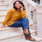 V-Neck Criss-Cross Top image number null