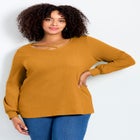 V-Neck Criss-Cross Top image number null