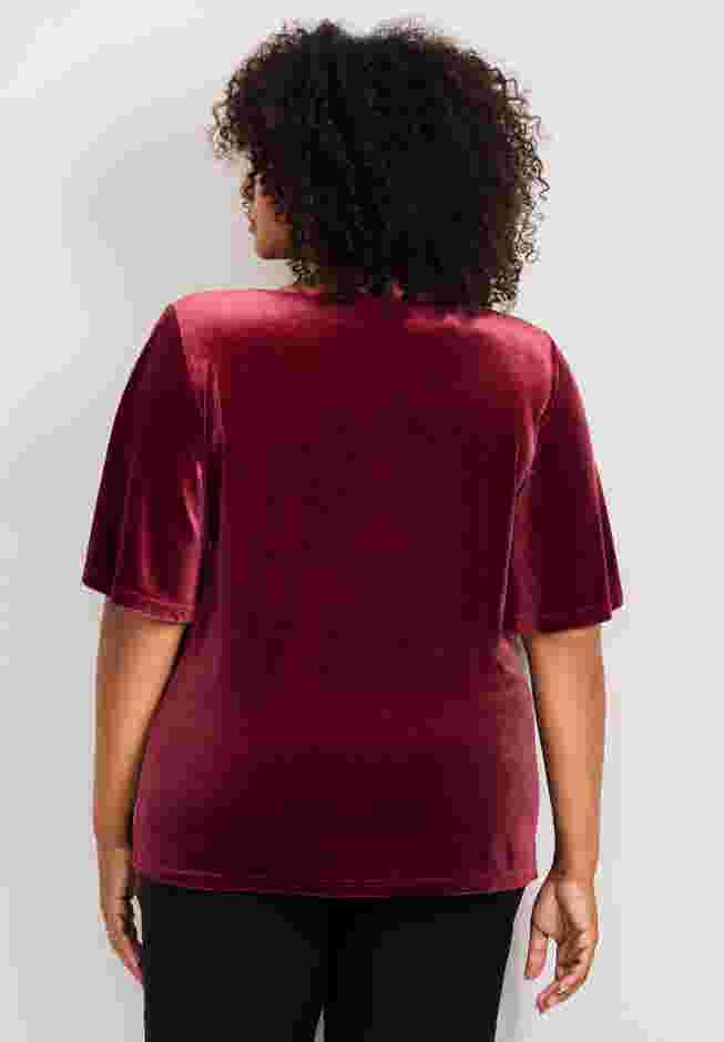 Boatneck Kimono Sleeve Tee image number 1