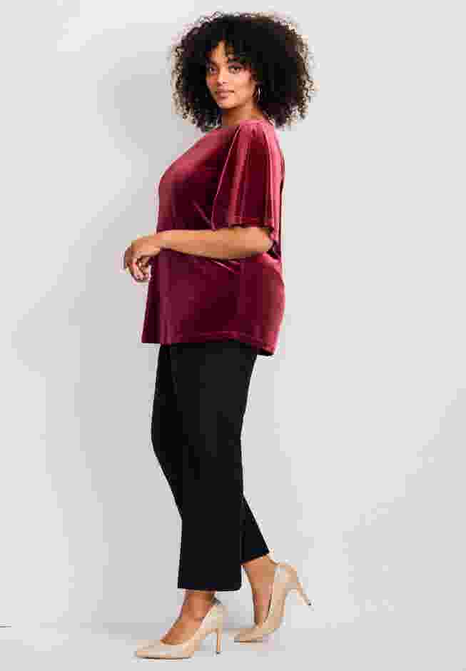 Boatneck Kimono Sleeve Tee image number 2