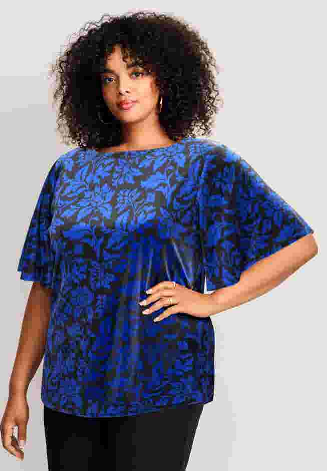 Boatneck Kimono Sleeve Tee image number 0
