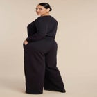 Button Up Long Sleeve Jumpsuit image number null