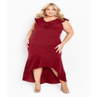 Destiny Ruffle Sleeveless Dress image number null