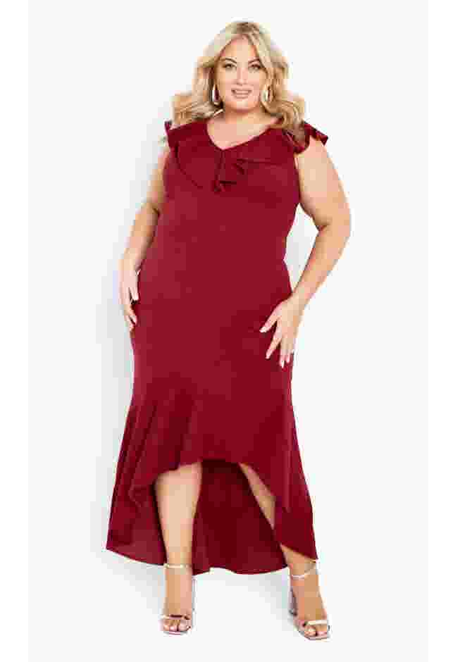 Destiny Ruffle Sleeveless Dress image number 1