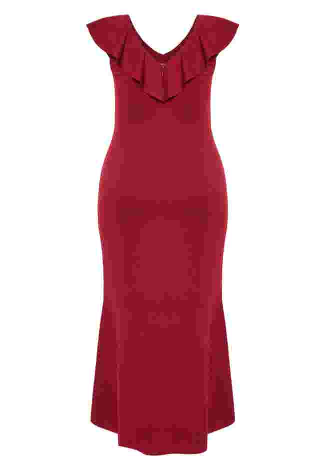 Destiny Ruffle Sleeveless Dress image number 4