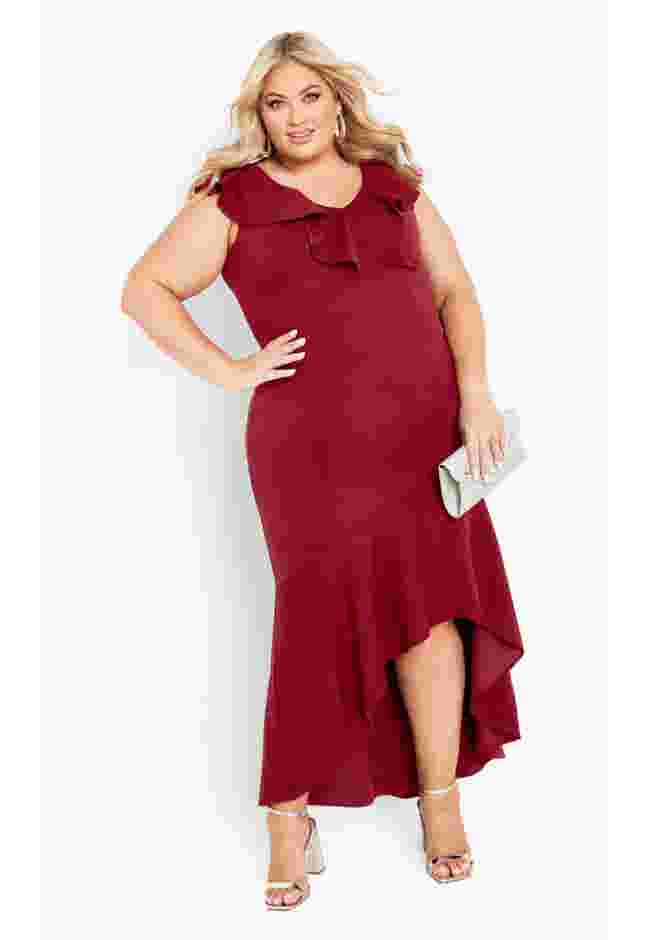 Destiny Ruffle Sleeveless Dress image number 0