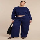 Drawstring Detail Sweater Pant image number null