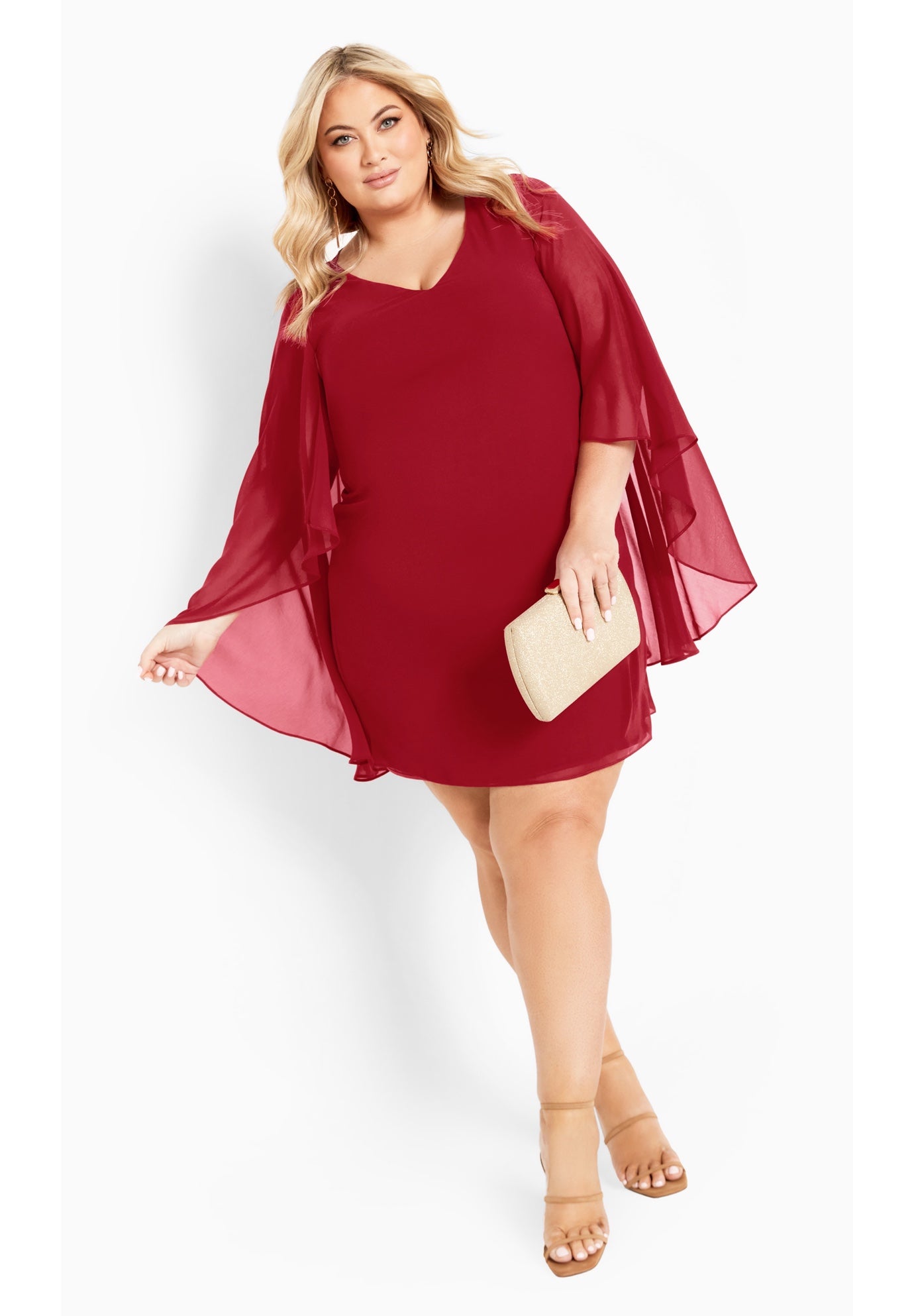 Nina Cape Dress image number 0