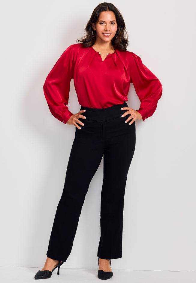 Chain Detail Satin Top image number 4