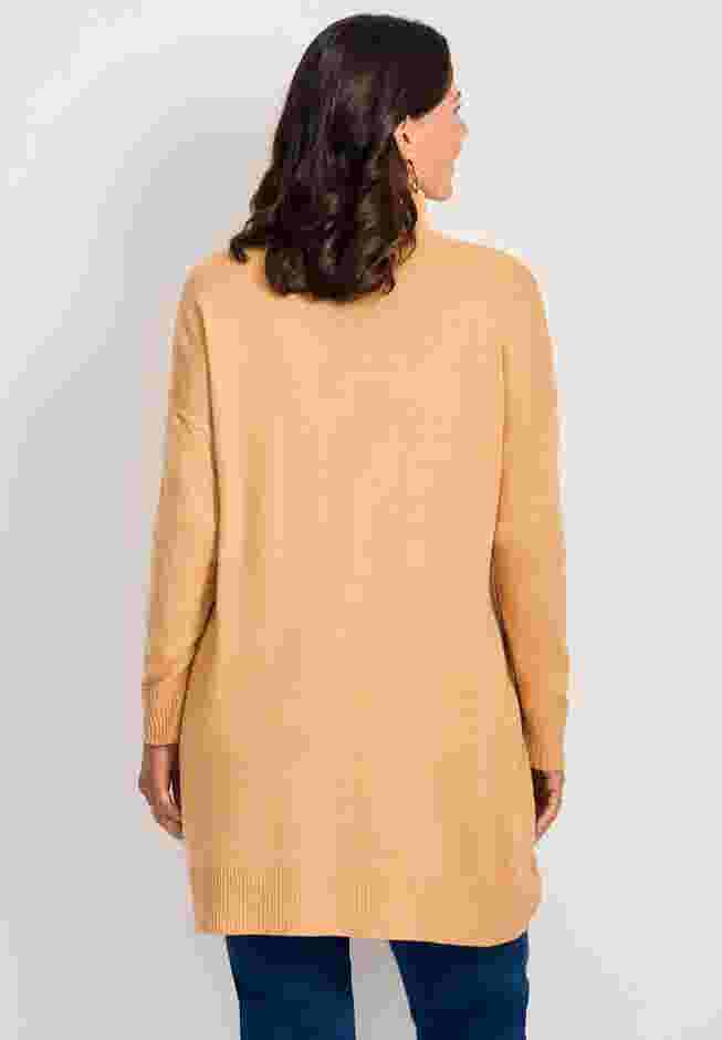 Turtleneck Tunic Sweater image number 1