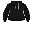 Frill Eggplant Hoodie image number null