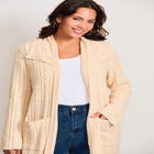 Cable Cardigan image number null