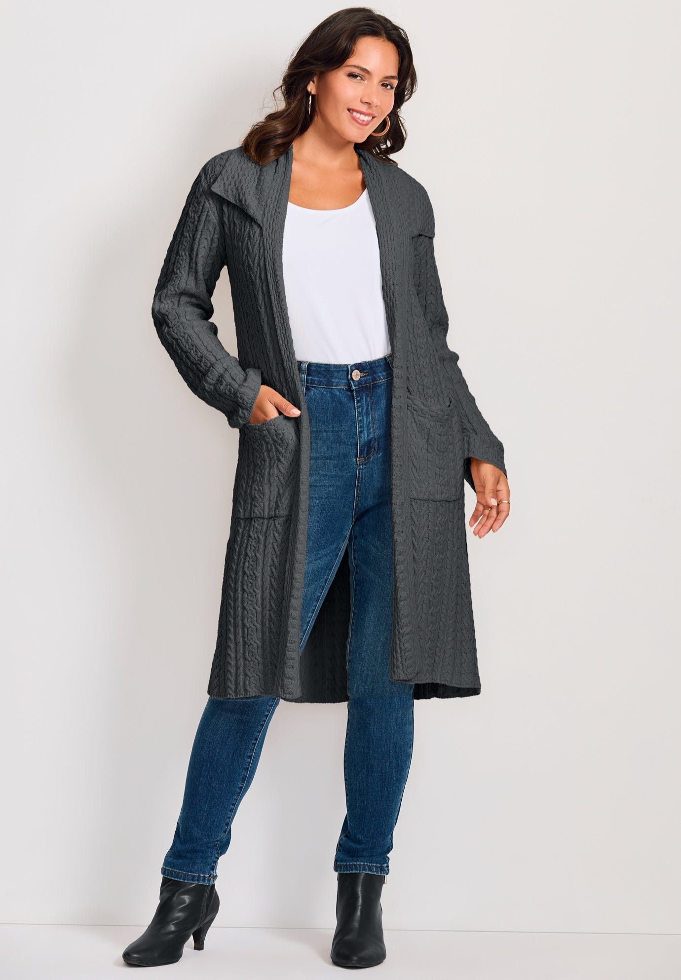 Cable Cardigan image number 0