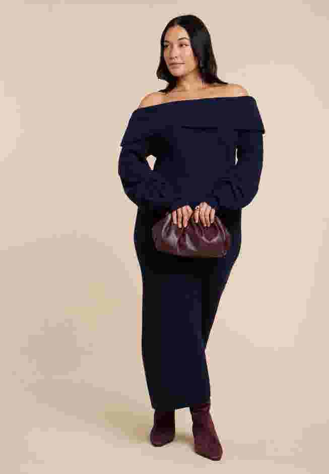 Slouchy Sweater Dress image number 4