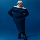 Slouchy Sweater Dress image number null