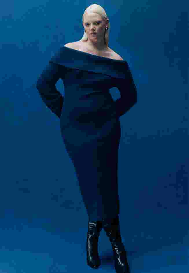 Slouchy Sweater Dress image number 0