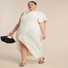 Asym Relaxed Maxi Dress image number null